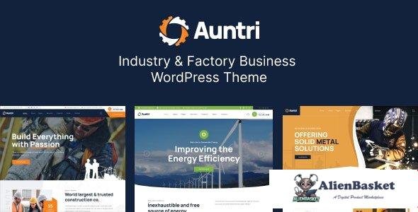 104951  Auntri v1.0.1 - Industry & Factory WordPress Theme 
