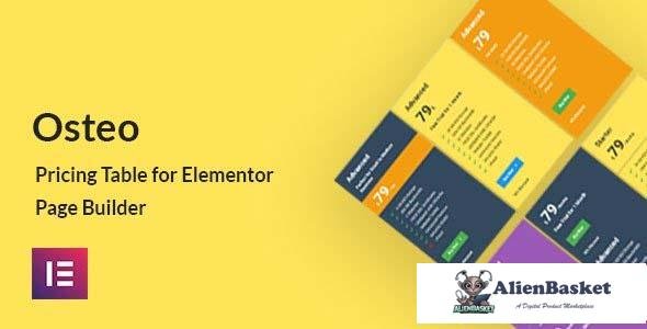 104970  Osteo Pricing Table for Elementor v1.0.0 