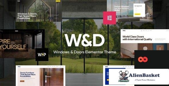 105024  W&D v1.0 - Windows & Doors Company WordPress Theme 