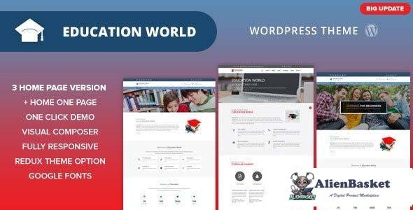 105026  Education World WordPress Theme 