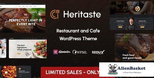 105038  Heritaste v1.3 - Restaurant WordPress Theme 