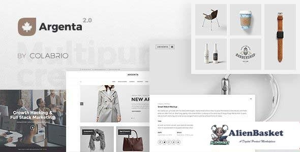 105107  Argenta v2.1.1 - Creative Multipurpose WordPress Theme 