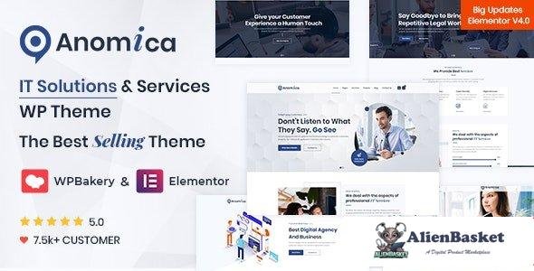 105131  Anomica v4.3 - IT Solutions and Services WordPress Theme 