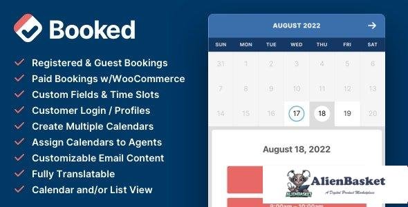 105149  Booked v2.4.2 - Appointment Booking for WordPress 