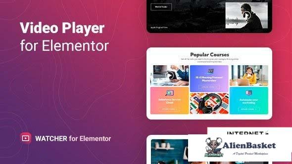 105214  Watcher v1.0.1 - Flexible Video Player for Elementor 