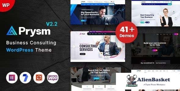 111048  Prysm v2.7 - Consulting & Finance WordPress Theme 