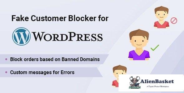 110070  Fake Customer Blocker for WordPress v1.0.6 