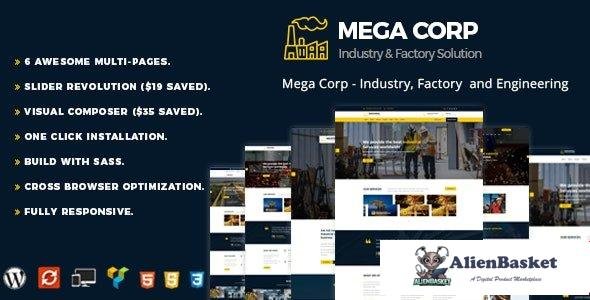 105511  MegaCorp v2.3 - Industry & Factory WordPress Theme 