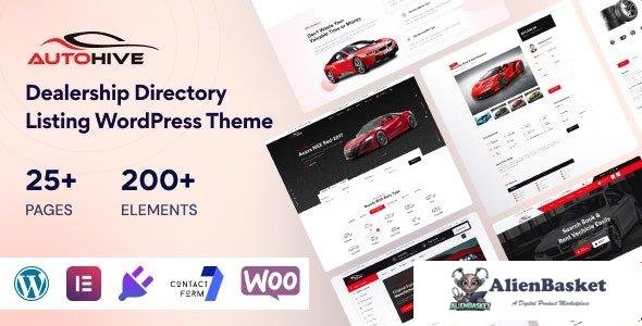 105610  Autohive v1.0.0 - Car Dealer & Rental WordPress Theme 