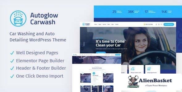 106696  Autoglow v1.1.2 - Car Wash WordPress Theme 