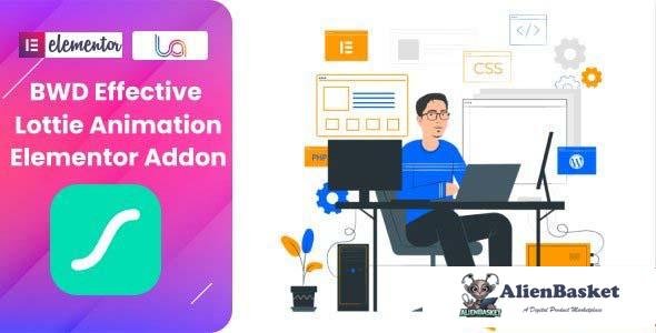 105723  Effective Lottie v1.0 - Animation Addon For Elementor 