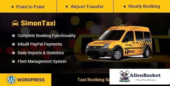 105728  SimonTaxi v2.0.9 - Taxi Booking WordPress Theme 