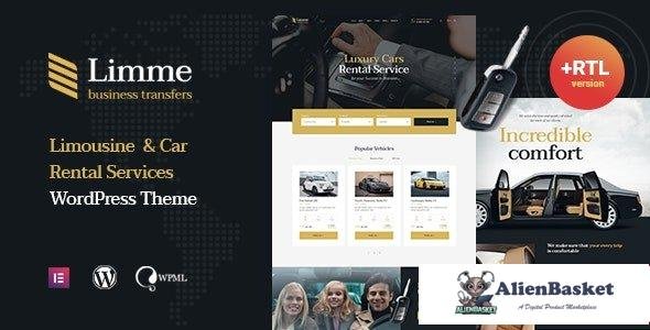 110232  Limme v1.2.3.1 - Limousine Transfers & Car Dealer WordPress Theme + RTL 