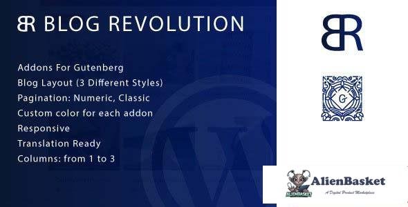 105746  Blog Revolution for Gutenberg v1.0 - WordPress Plugin 