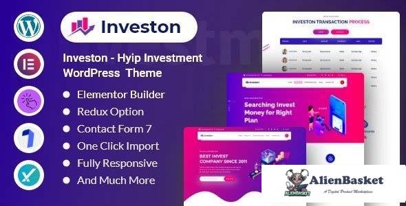 105782  Investon v1.0.1 - Investment, Business, Finance, Consulting Agency WordPress Theme 