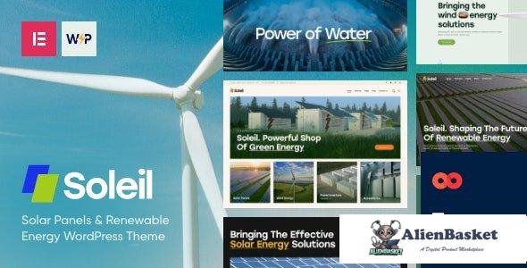 105883  Soleil v1.0 - Solar Panels & Renewable Energy WordPress Theme 