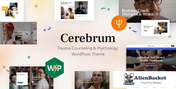 105889  Cerebrum v1.0 - Trauma Counseling & Psychology WordPress Theme 