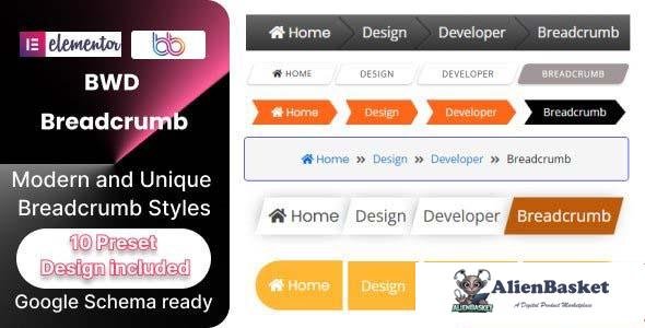 105908  BWD Breadcrumb Addon For Elementor v1.0 