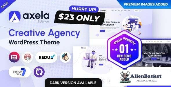 105994  Axela v1.1.0 - Creative Agency & Portfolio WordPress Theme 
