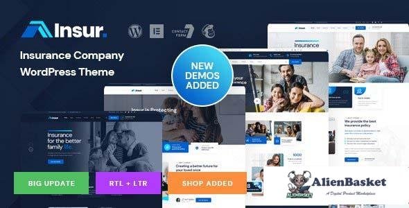 106023  Insur v1.2 - Insurance Company WordPress Theme 