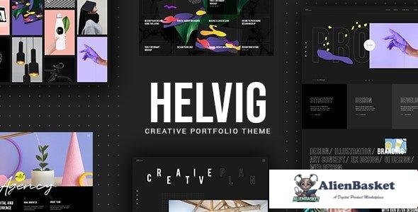 106024  Helvig v1.0 - Creative Portfolio Theme 