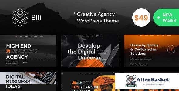 106031  Bili v1.0.10 - Creative Agency WordPress Theme 