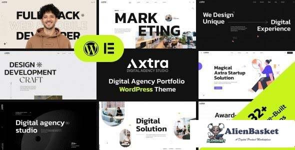 111899  Axtra v2.0 - Digital Agency Creative Portfolio Theme 