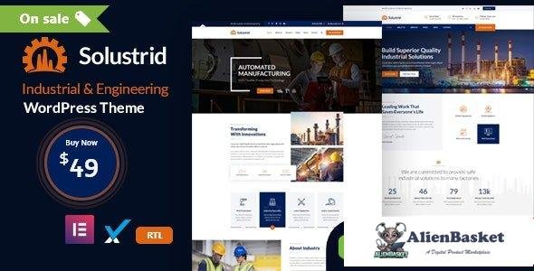106106  Solustrid v2.1 - Factory & Industrial Business WordPress Theme 