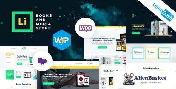 111446  Lorem Ipsum v1.2.7 - Books & Media Store WordPress Theme 