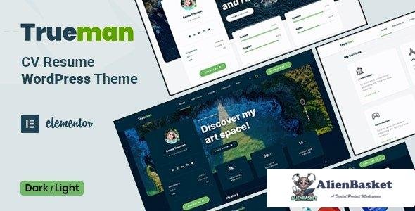 110696  Trueman v1.2.2 - Resume WordPress Theme 