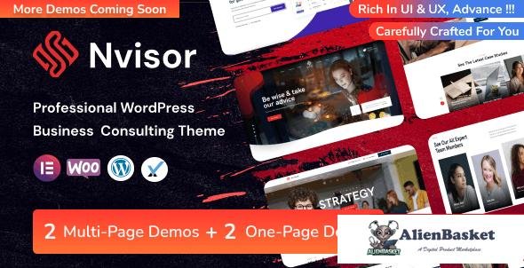 106218  Nvisor v1.2 - Business Consulting WordPress 