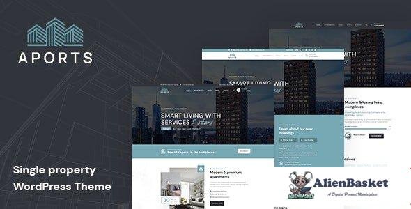 109215  Aports v1.0.1 - Single Property WordPress Theme 