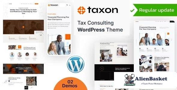 106355  Taxon v1.0.0 - Tax Advisor Consulting WordPress Theme 