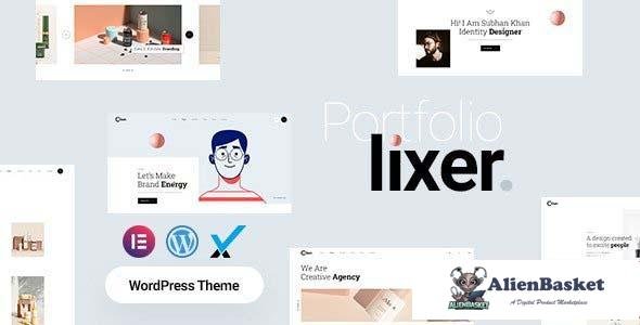 106380  Lixer v1.1.0 – Creative Portfolio WordPress Theme 