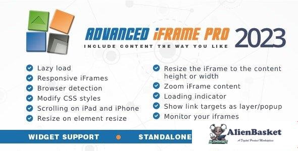 109622  Advanced iFrame Pro v2023.9 