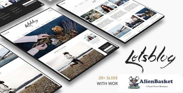 106451  Lets Blog v3.4.2 - WordPress Theme 
