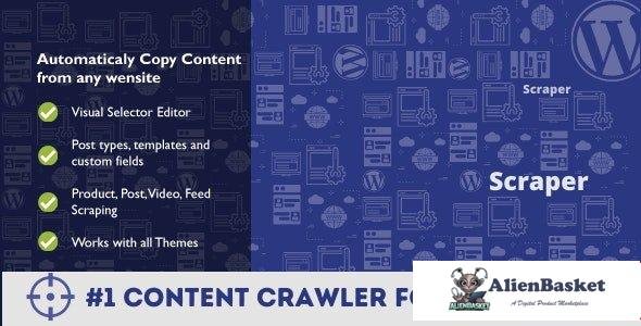 106471  Scraper v2.0.5 - Automatic Content Crawler Plugin for WordPress 