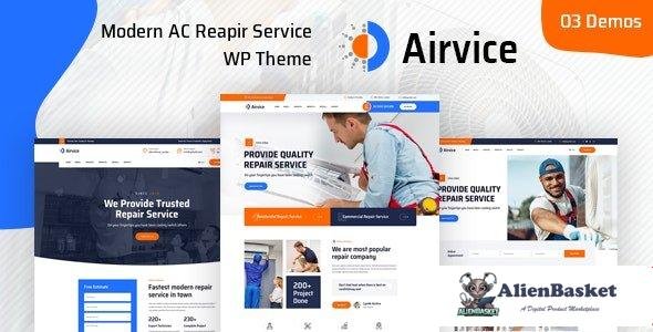 106512  Airvice v1.1.6 - AC Repair Services WordPress Theme 