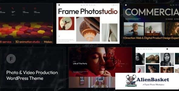 109152  Frame v1.2.0 - Photo & Video Production WordPress Theme 