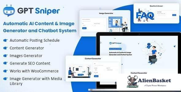 106594  GPT Sniper v1.0.0 - Automatic AI Content Generator and Chatbot WordPress Plugin 