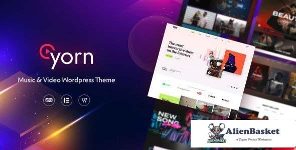 106641  Yorn v1.0.0 - Music & Video WordPress Theme 