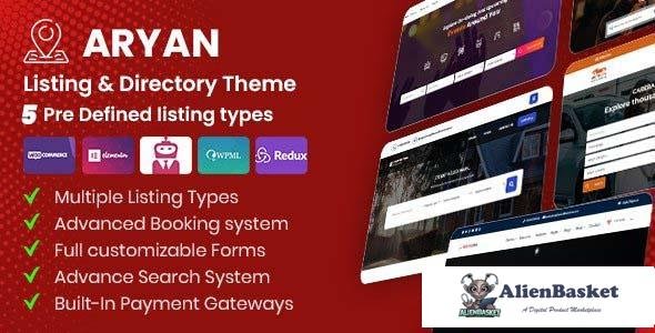 108099  Aryan v1.4 - Listing & Directory WordPress Theme 