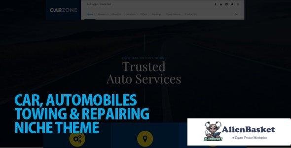 106691  Car Zone v3.7 - Towing & Repair WordPress Theme 