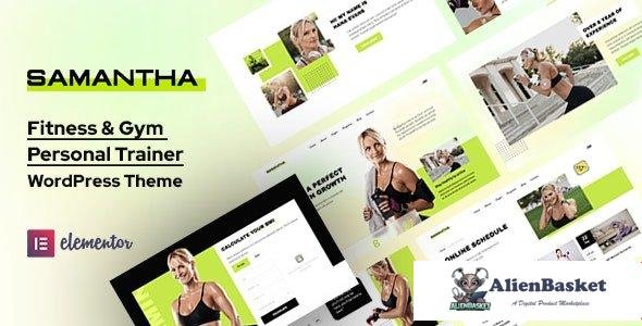 106738  Samantha v1.1.0 - Fitness WordPress Theme 