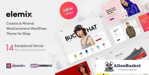 106739  Elemix v1.2.4 - Modern & Creative Elementor WooCommerce Theme 