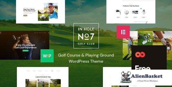 106774  N7 v2.5.0 - Golf Club & Course Sports & Events WordPress Theme 