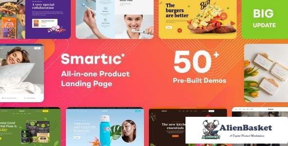 108153  Smartic v2.1.2 - Product Landing Page WooCommerce Theme 