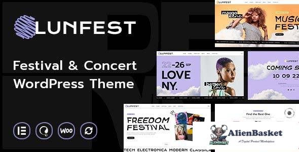 106819  Lunfest v1.0.3 - Festival & Concert WordPress Theme 