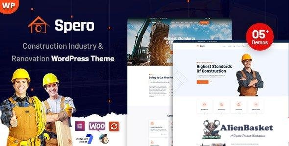 106849  Spero v1.1 - Construction Industry WordPress Theme 