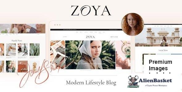 106935  Zoya v1.2 - Lifestyle Blog 